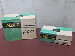 Proyector Minolta Mini + Autocharger