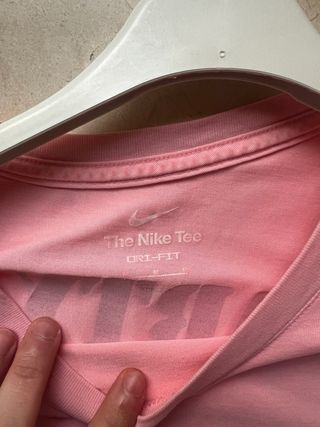 Camiseta Nike Hombre Rosa