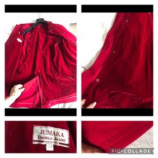 Cappotto giacca rosso