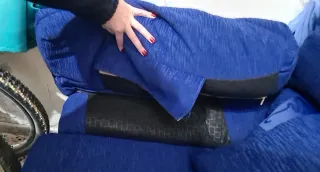 Sofá Cama 2 Plazas Azul