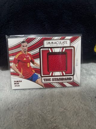 Cromo Panini Immaculate Fabian Ruiz España