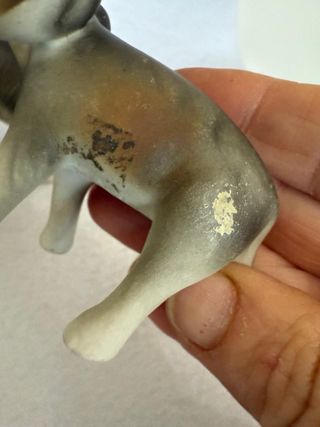 Statuine Porcellana Biscuit Royal Dux Elefanti