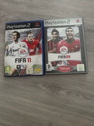 Jogos PS2 FIFA 11 e FIFA 09