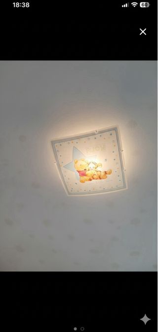 Lámpara infantil Winnie the Pooh