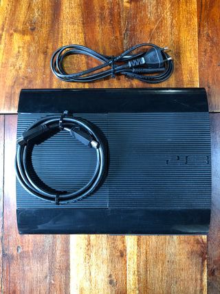 Console PS3 playstation 3 superslim con cavi 12 gb