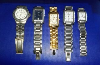 Lote 5 Relojes Caballero Festina, Lotus