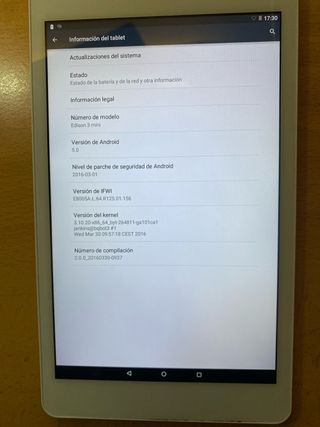 Tablet Bq Edison 3 mini Blanca