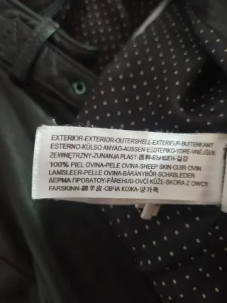 Chaqueta Massimo Dutti de Piel.