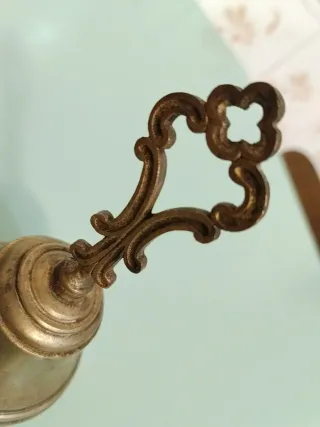 Campanello in ottone decorato