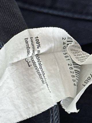 Pantalones chinos Zara Man azul marino