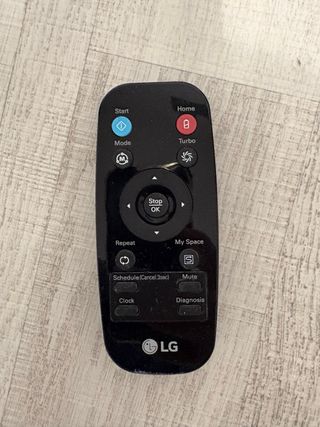 Robot Aspirador LG HomBot Rojo/Negro