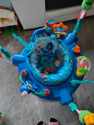 Saltador para bebé temática marina