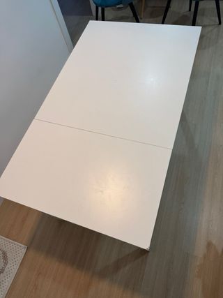Mesa de cocina blanca Ikea