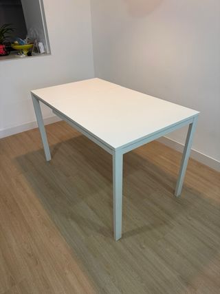 Mesa de cocina blanca Ikea