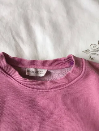 Sudadera Brownie Paris Rosa