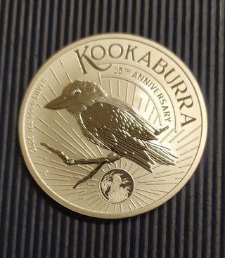 Australia -Kookaburra argento PROOF -anno 2025