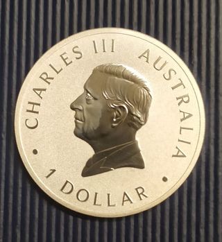 Australia -Kookaburra argento PROOF -anno 2025