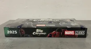 Topps Marvel Studios Chrome Hobby Box 2025 Nuovo