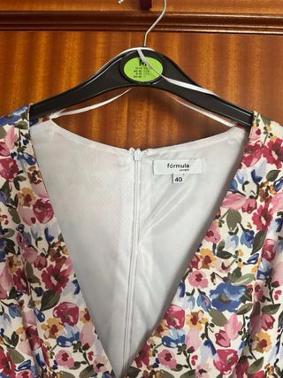 Vestido Tintoretto flores talla 40 nuevo