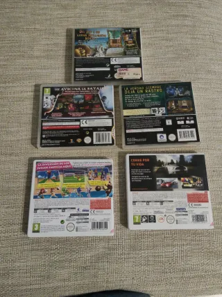 Lote 5 Juegos Nintendo DS y 3DS