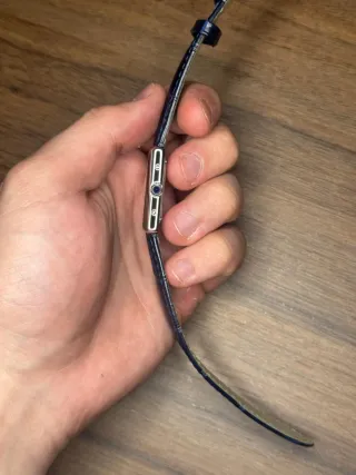 Cartier Tank Must Reloj Azul y Plateado