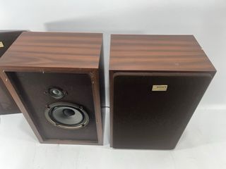 Altavoces Sony Vintage Madera