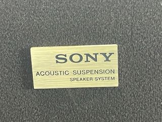 Altavoces Sony Vintage Madera