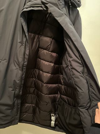 Abrigo Yokohama Nieve Negro/Gris