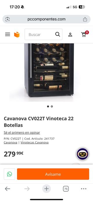 Vinoteca Cavanova CV022T