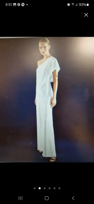 Mono blanco asimétrico El Corte Inglés