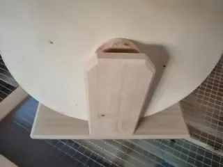 Ruota per criceti in legno