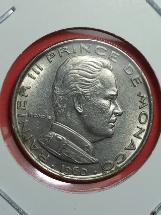Moneda Mónaco 1 Franco