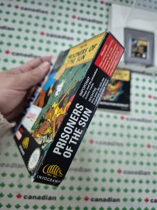 Tintin: Prisoners of the Sun Game Boy