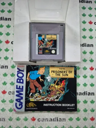 Tintin: Prisoners of the Sun Game Boy