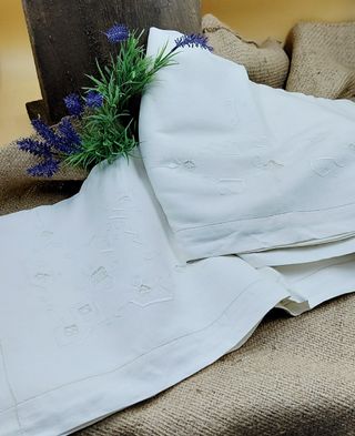 Lenzuolo Matrimoniale Vintage Anni '70