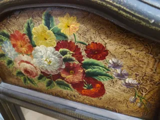 Espejo de entrada madera