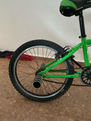 SOLO HOY !!!!Bicicleta BMX Verde DIRTY