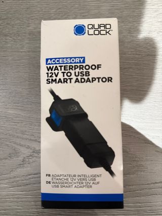 Quad Lock waterproof 12v to usb smart adaptor