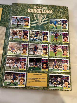 Álbum Cromos Liga 86/87 - Panini