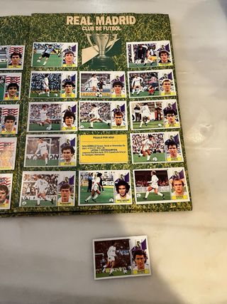 Álbum Cromos Liga 86/87 - Panini
