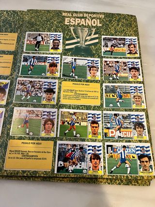 Álbum Cromos Liga 86/87 - Panini