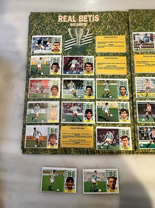 Álbum Cromos Liga 86/87 - Panini
