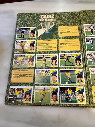 Álbum Cromos Liga 86/87 - Panini