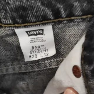 Levi's Shorts Negros Talla M/38