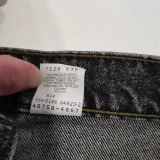 Levi's Shorts Negros Talla M/38