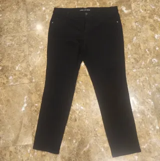 Pantalón de algodón Canadá Premium Negro