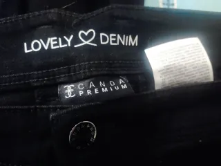 Pantalón de algodón Canadá Premium Negro