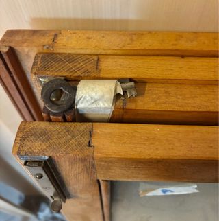 Porte vetrina vintage in legno