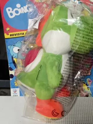 Figura Yoshi 23cm peluche super Mario Bros Simba