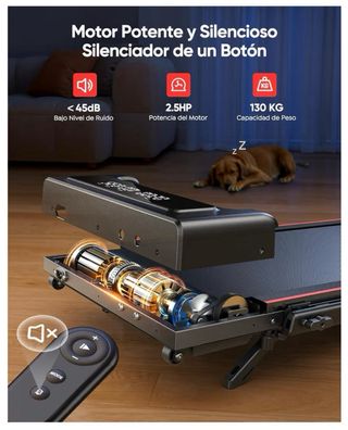 Cinta de Correr Plegable, 9% Inclinación.